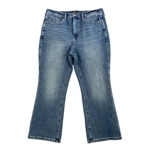 Banana Republic Blue cropped flared Jeans